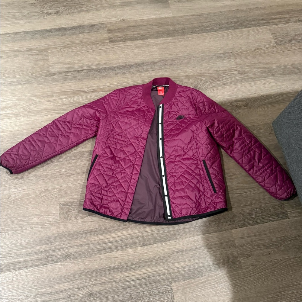Nike Purple Quilted Jacket